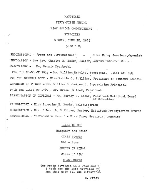 Junior and Senior Year