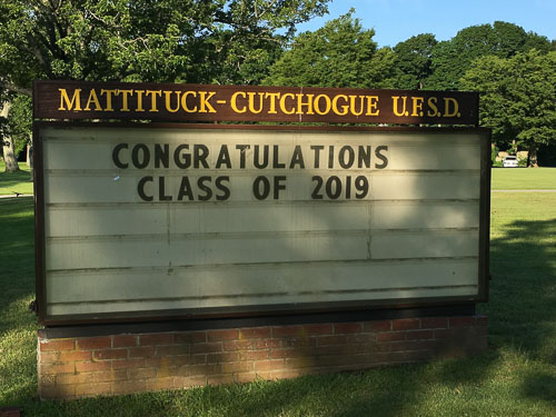 Mattituck High School Then and Now